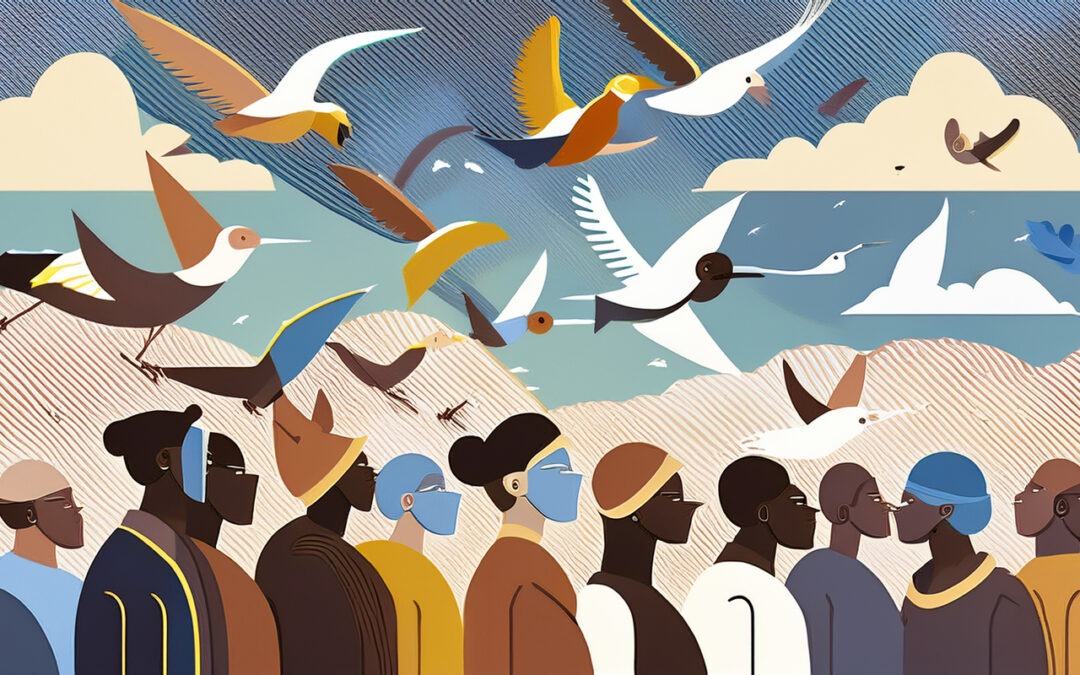 De aves y humanos: un nuevo compilado con sonidos migratorios